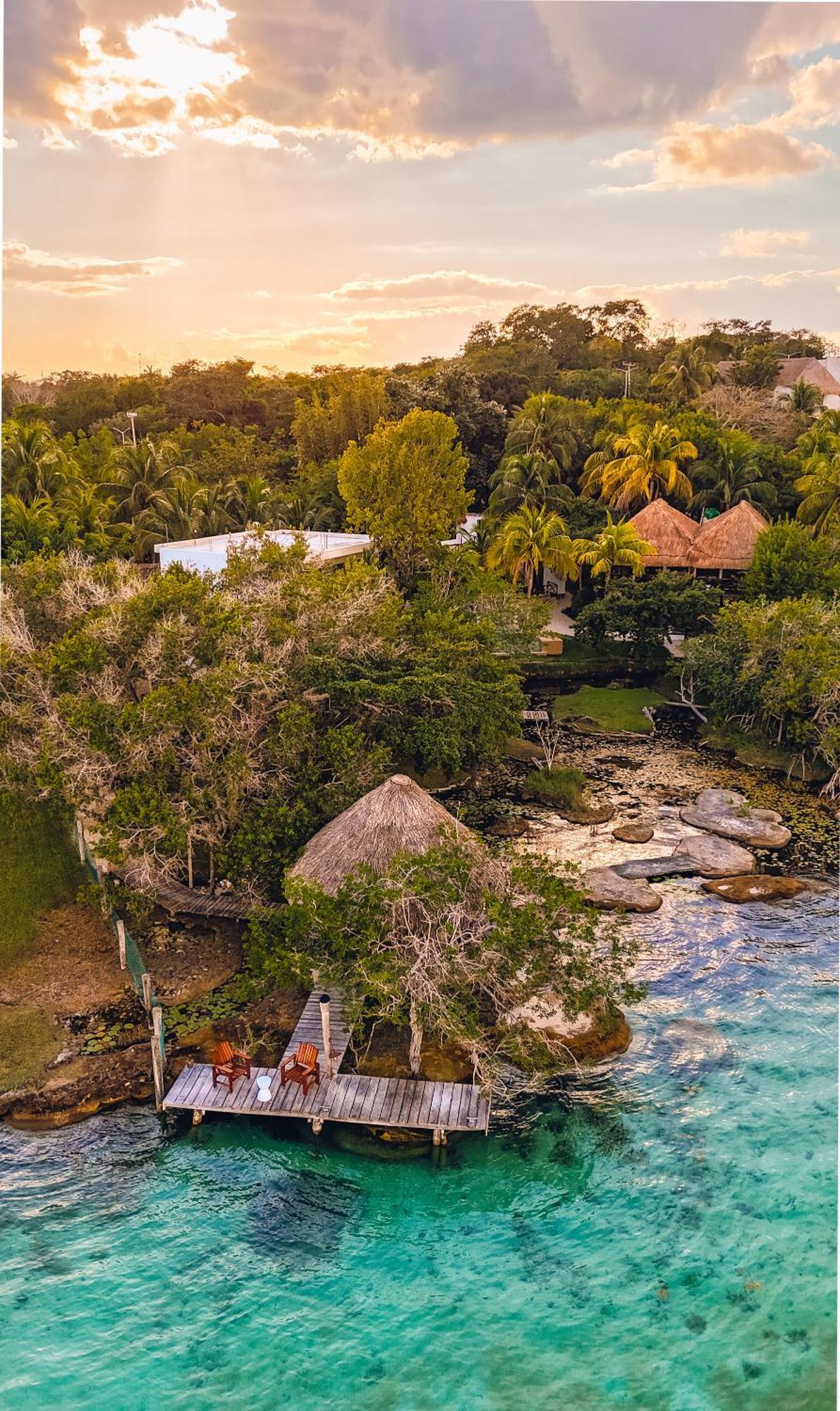 Azulea Bacalar Hotel & Spa - Lagoon Front (Adults Only) Eksteriør billede