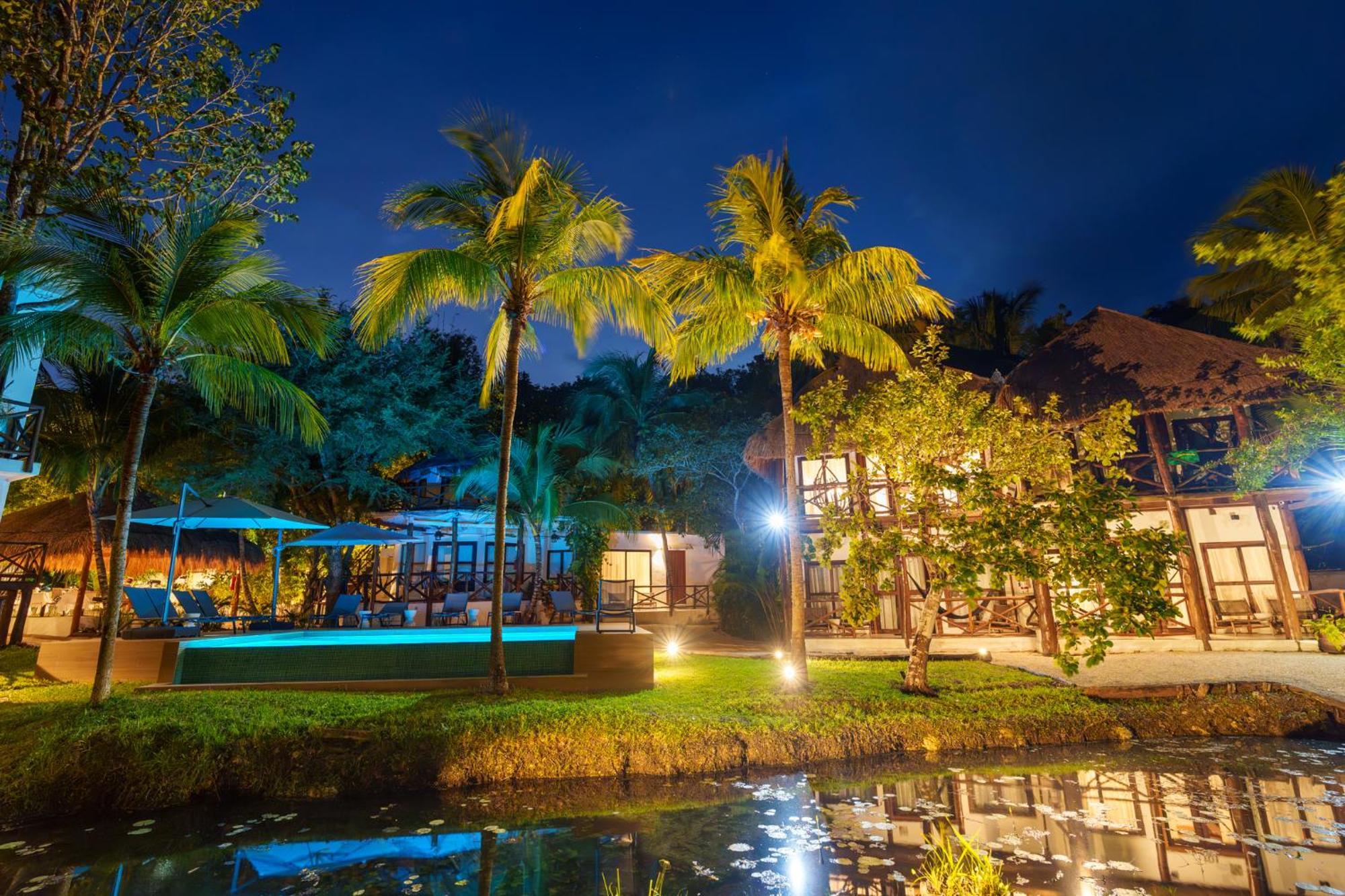 Azulea Bacalar Hotel & Spa - Lagoon Front (Adults Only) Eksteriør billede